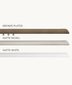 W2 - Wave Curtain Rails - Ceiling - Anthracite
